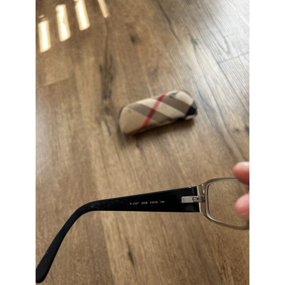 BURBERRY B 2007 3028 BLACK EYEGLASSES  FRAME 53-16-135 Frames Only - Picture 6 of 8
